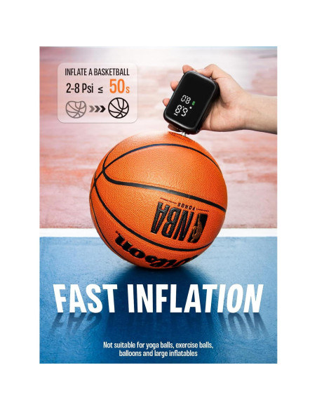 Bomba de Pelotas Eléctrica Pumteck AP1-M 15 PSI Portátil