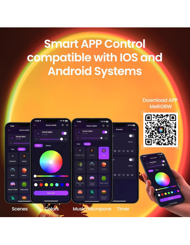 Lámpara de Proyección XEBKOR LT-06 RGB Control Remoto