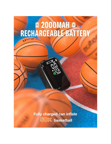 Bomba de Pelotas Eléctrica Pumteck AP1-M 15 PSI Portátil