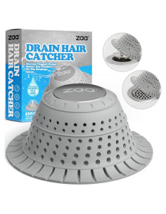 Cazador de Cabello zaa para Drenaje de Baño 11.43 cm