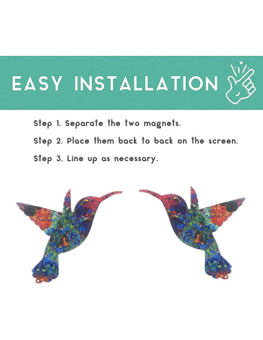 Imán Decorativo de Pantalla Colibrí Sonoran Souvenirs 6,35x10,16cm