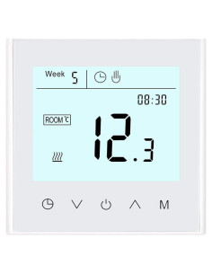 Termostato WiFi Programable MincoHome Control Táctil 240V