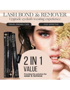 LASHVIEW Pegamento y Removedor de Pestañas 10ml 48h 2