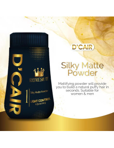 D'Cair Polvo de Estilo - Volumen y Textura para Cabello 2