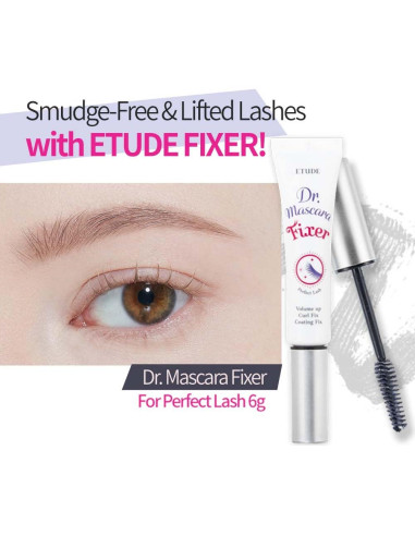 ETUDE Fijador de Pestañas 01 Transparente 9g Kbeauty