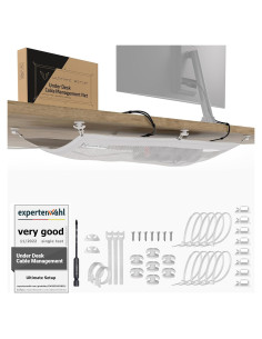 Red de gestión de cables Ultimate Setup OL blanca