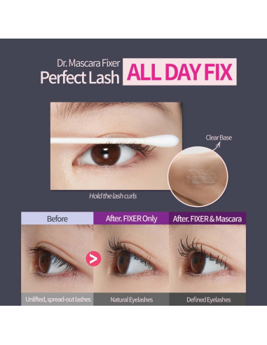 ETUDE Fijador de Pestañas 01 Transparente 9g Kbeauty