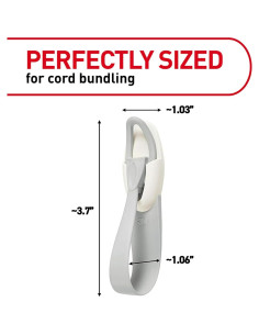 Organizador de Cables Command Blanco 6 Piezas Sin Daños 2