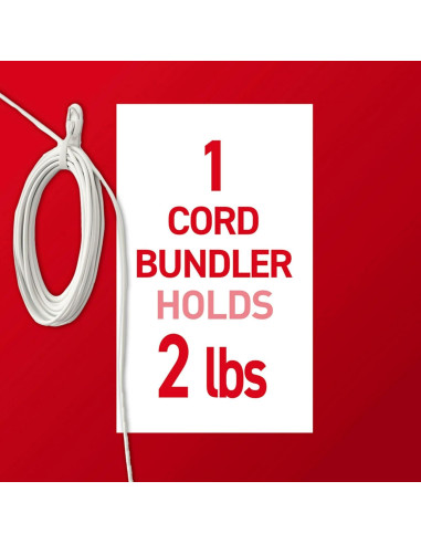 Organizador de Cables Command Blanco 6 Piezas Sin Daños