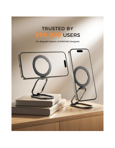 Soporte Magnético MagSafe SUPERONE para iPhone 12-16 - Negro 2