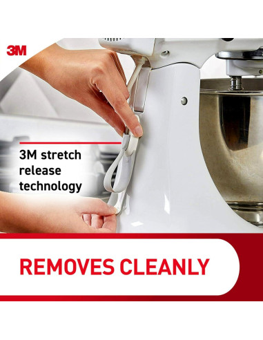 Organizador de Cables Command Blanco 6 Piezas Sin Daños