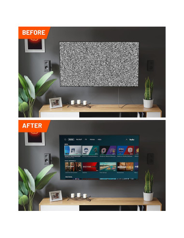 Ocultador de Cables ECHOGEAR Mini 2.5" (6.35 cm) Negro