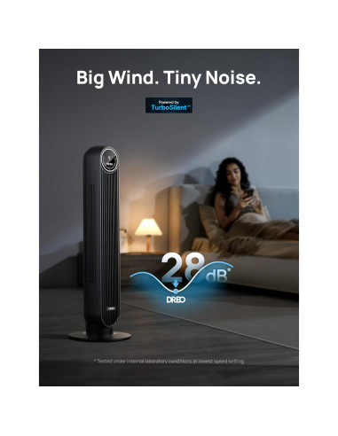 Ventilador de Torre Dreo DR-HTF007S 91 cm Control Remoto