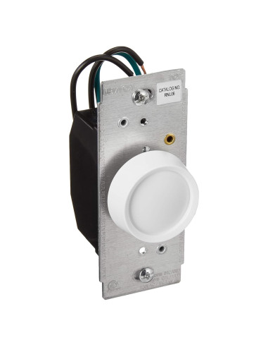 Atenuador Rotativo Leviton Trimatron RNL06-10Z Blanco 600W