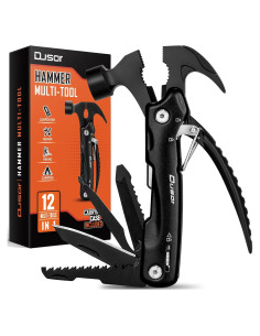 Martillo Multiherramienta Dusor 12 en 1 para Camping