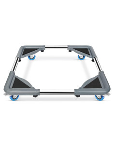 Soporte para Mini Nevera SPACECARE Ajustable con Ruedas