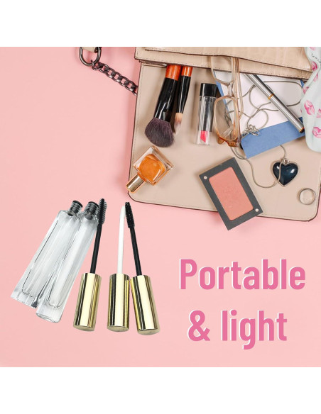 Tubo de máscara vacío 10ml + varita + spoolies - dootdott Tubo de máscara vacío 10ml + varita + spoolies - dootdott