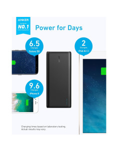 Batería Externa Anker Power Bank 26800 mAh 3 Puertos USB 2