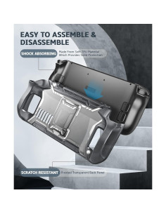 Funda Mumba para Steam Deck OLED 2023 con Soporte y TPU 2