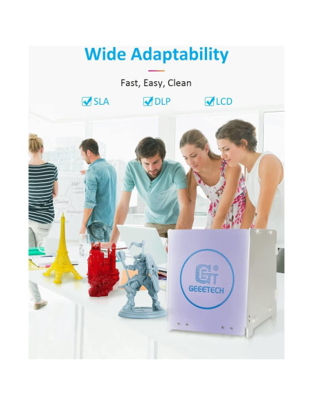 Caja de Curado UV Geeetech GCB-1 con Plataforma Giratoria 360