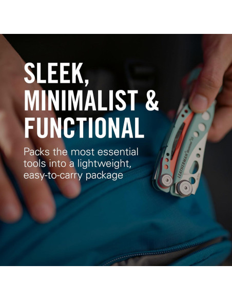 Leatherman Skeletool CX 7-en-1 Herramienta EDC Azul