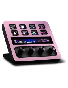 MightySkins Piel para Elgato Stream Deck + Rosa Sólido