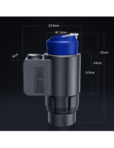 Taza Calentadora y Enfriadora HSTYAIG 300ml 12V-24V 2