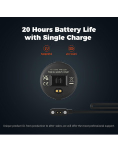 Monitor de Frecuencia Cardíaca moofit HW401 IP67 Bluetooth 2