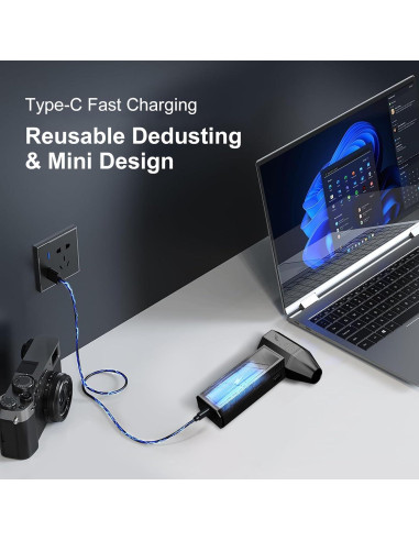 Soplador de Aire Eléctrico Uzi X3 Pro 4 Velocidades 0.32 kg