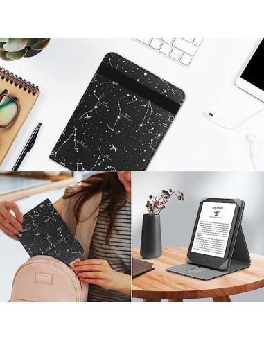 Funda Universal para eReader 6-6.8" SOMEI con Soporte