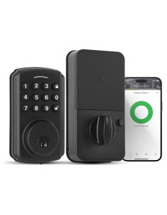 Cerradura Inteligente HISUEKIG con Teclado y Alarma