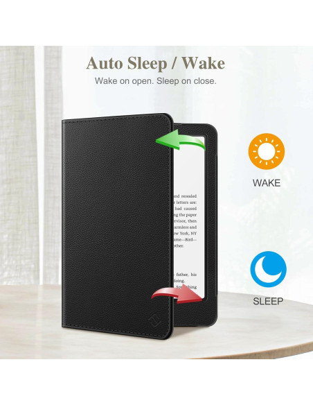 Funda Fintie para Kindle Paperwhite 2024/2021 - Negro