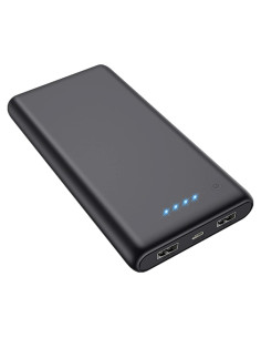 Cargador Portátil Lanluk 25800mAh Carga Rápida Doble USB