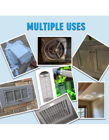 Malla de Alambre Inoxidable Valchoose 300x210mm 4 Pack