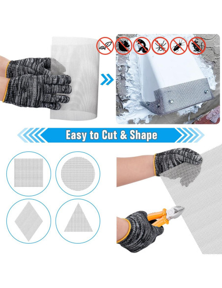 Malla de Alambre Inoxidable Valchoose 300x210mm 4 Pack