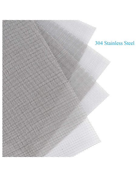 Malla de Alambre Inoxidable Valchoose 300x210mm 4 Pack