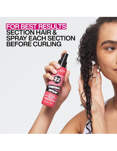 Redken Thermal Spray 22 - Spray Fijación y Protector Térmico