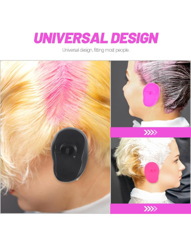 Protectores de Orejas Beavorty para Tinte de Cabello 3 Pares