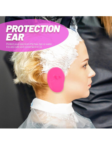 Protectores de Orejas Beavorty para Tinte de Cabello 3 Pares