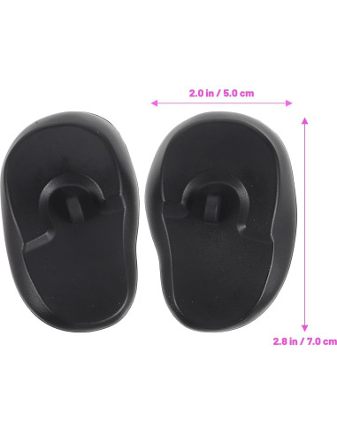 Protectores de Orejas Beavorty para Tinte de Cabello 3 Pares