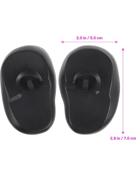 Protectores de Orejas Beavorty para Tinte de Cabello 3 Pares
