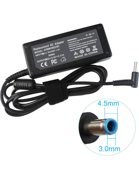Cargador de Laptop 45W Shareway para HP 255 250 G5 G6 G7