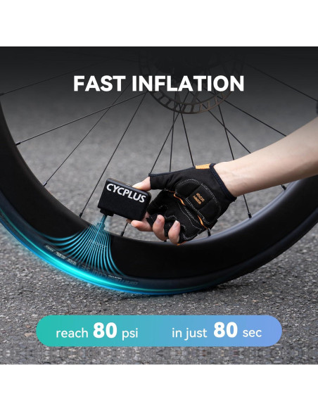 Bomba de Bicicleta CYCPLUS Tiny Pump Portátil 100PSI Recargable