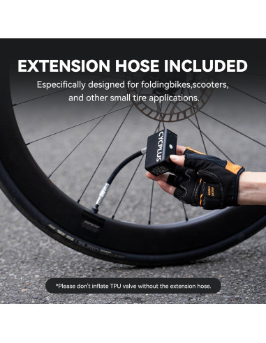 Bomba de Bicicleta CYCPLUS Tiny Pump Portátil 100PSI Recargable