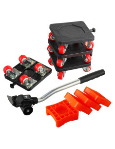 Carro de Mudanza DMLENGOIN MC-FRS01 4 Ruedas Alta Resistencia