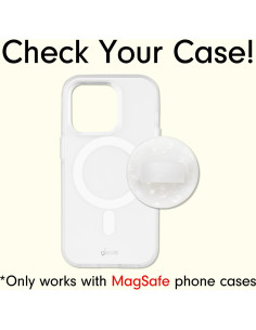 Soporte Magnético para Teléfono Lenntek MagSafe Tortuga Blanca 2