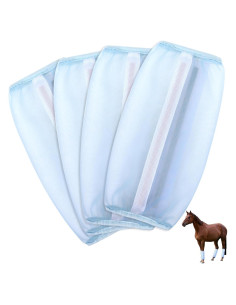 Botas para Caballos JuMingHeUS Transpirables Azul Juego de 4