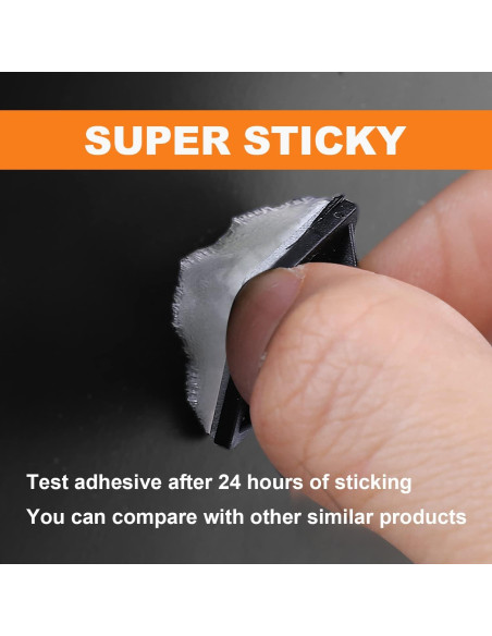 30 Montajes Adhesivos para Bridas Rythcraft 2" Nylon Blanco