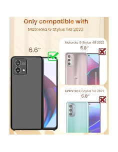 Funda Dretal para Moto G Stylus 5G 2023 + 2 Protectores 2