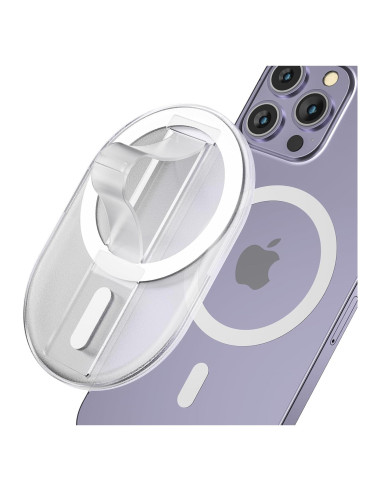 Agarre Magnético AUROX para iPhone 16 15 14 13 12 Transparente